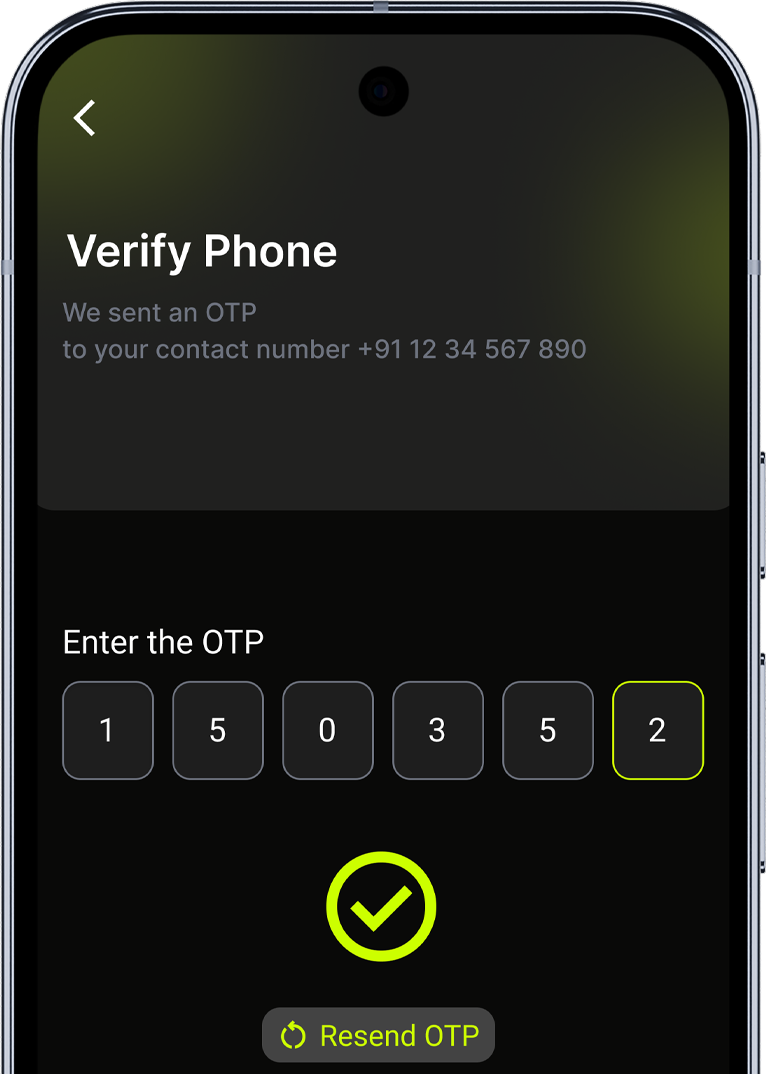 App screen
