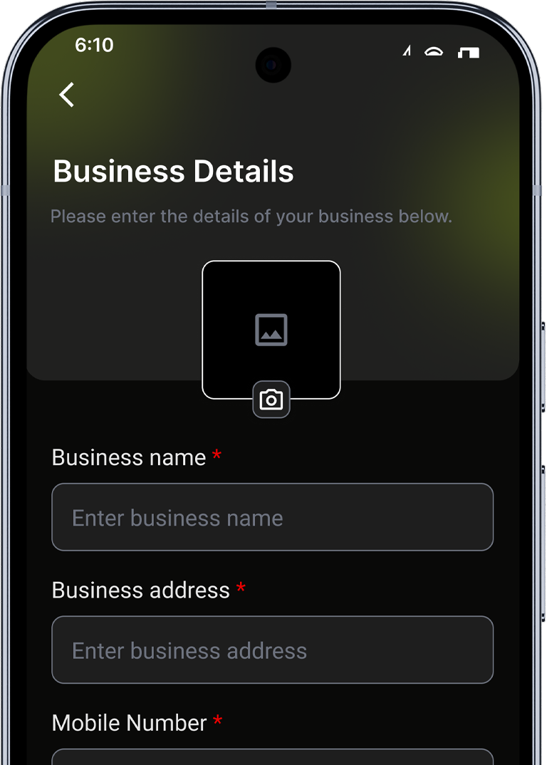 App screen