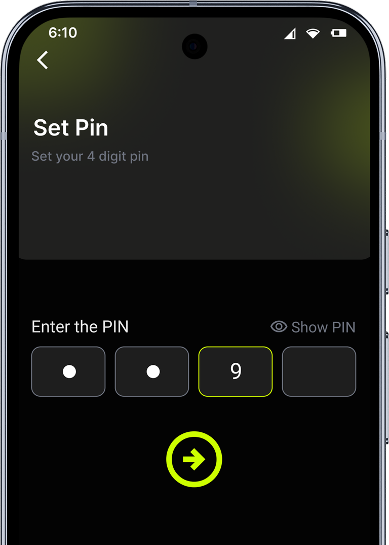 App screen